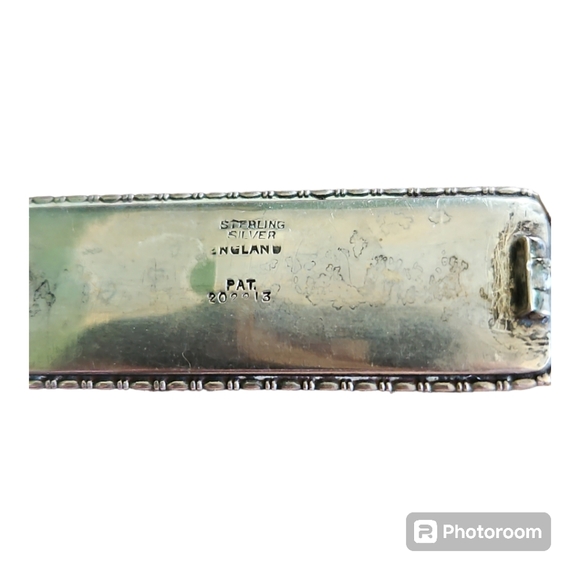 Thomas LA Mott Vintage Hand Painted Butterfly Wing Pin - Picture 3 of 4